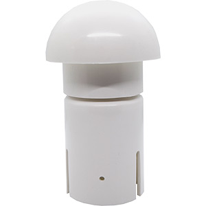 Rotating socket with a cap (fiberglass flagpoles)